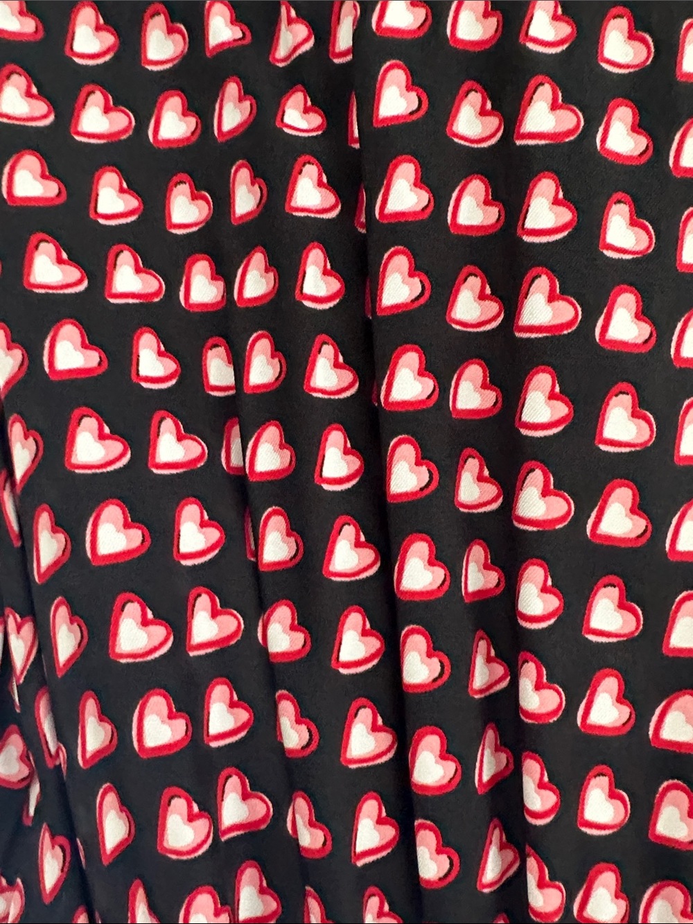 kate spade Black and Pink Long-Sleeve Printed Midi Dress - Picture 3 of 6